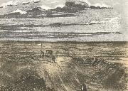 william r clark sturt och hans foljeslagare under kartmatning vid farden till det inre av australien 1844-45. Spain oil painting artist